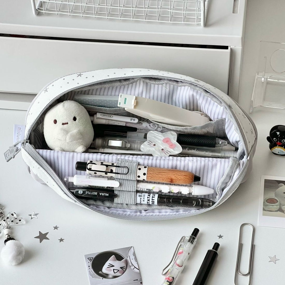 Stylish Star Pattern Pencil Case