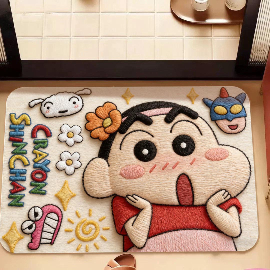 Cartoon Themed Home Mat for Interiors