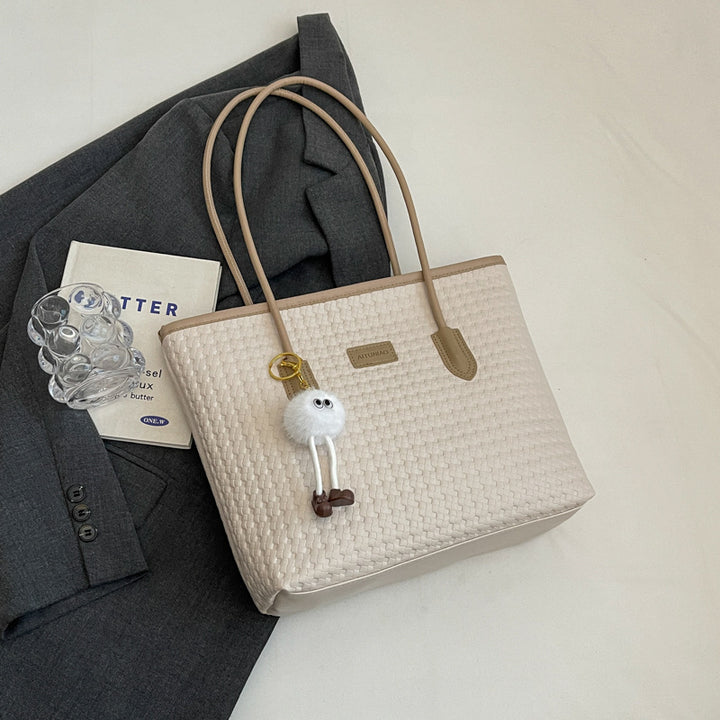 Woven Patterned Shoulder Bag Kalsten