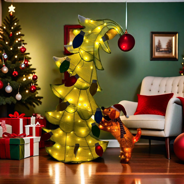 Festive Decorative Christmas Tree Set