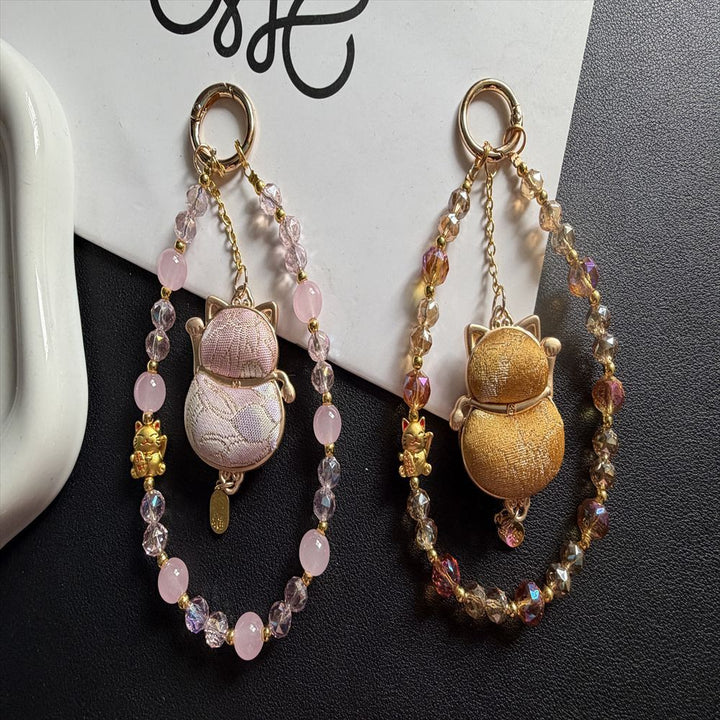 Artistic Cat-themed Charm Keychain Kalsten
