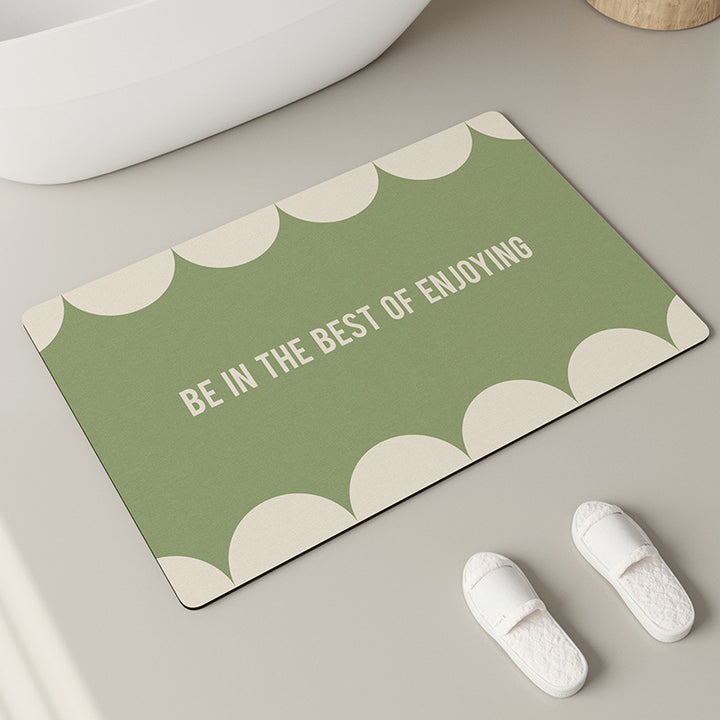 Cozy Bathroom Comfort Mat Kalsten
