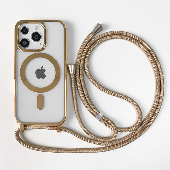 Magnetic Crossbody Phone Case with Adjustable Strap Kalsten
