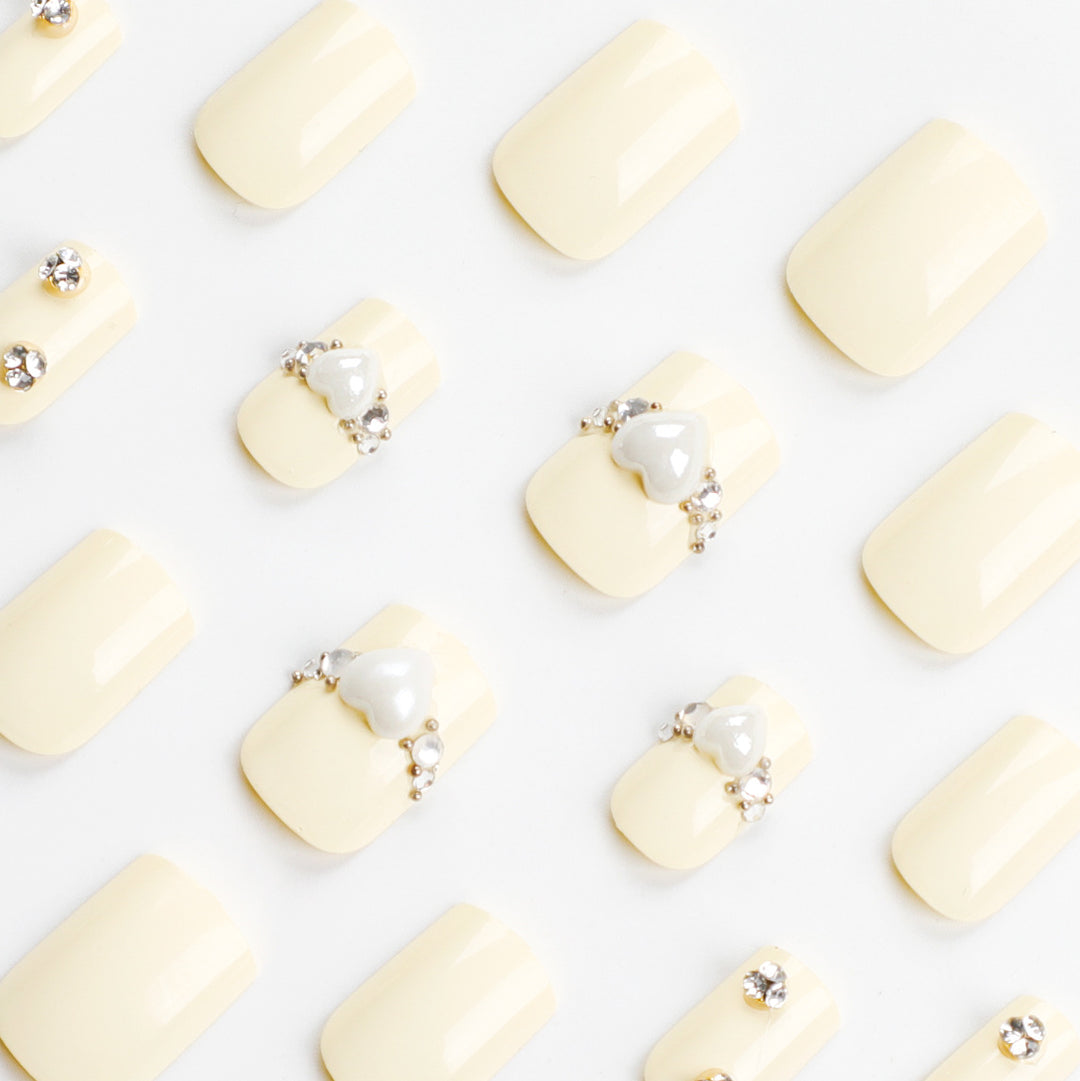 Artistic Nail Extensions with Elegant Decorative Details Kalsten