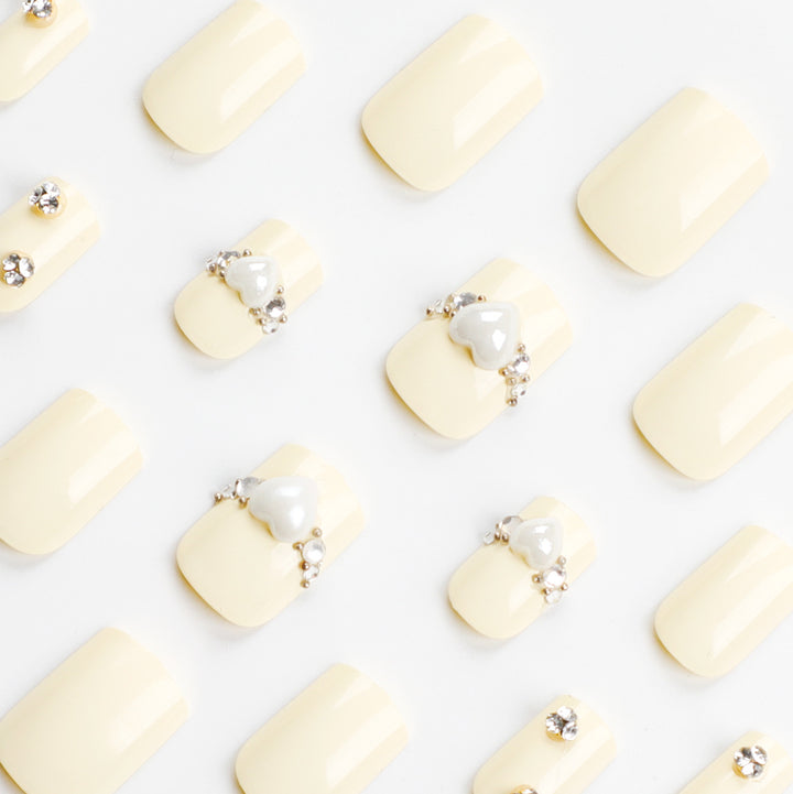 Artistic Nail Extensions with Elegant Decorative Details Kalsten