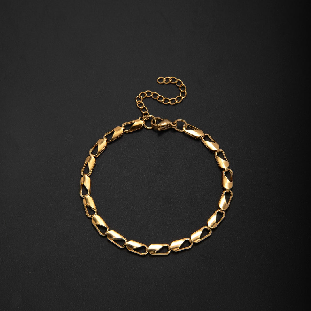 Adjustable Contemporary Link Bracelet Kalsten