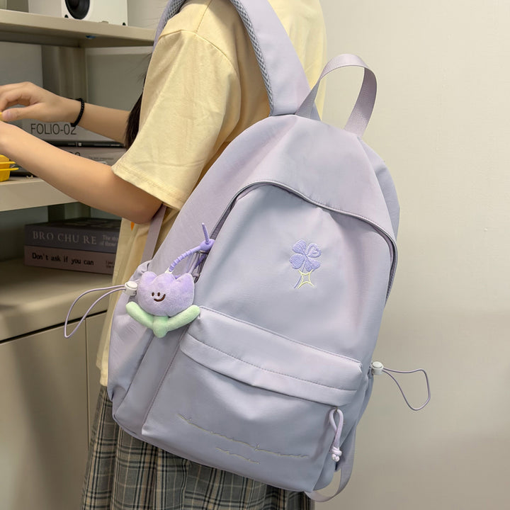 Embroidered Floral Design Backpack Kalsten