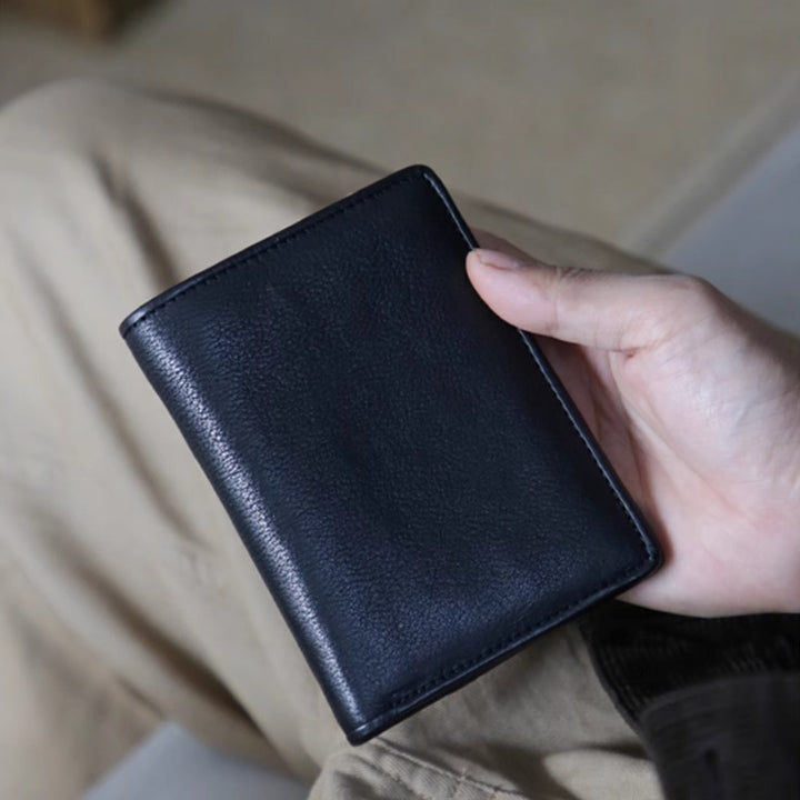 Premium Textured Leather Card Holder Kalsten