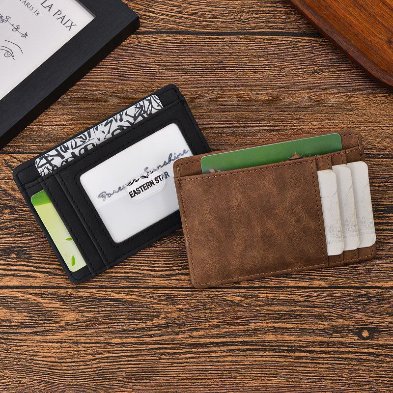 Minimalist Leather Card Holder