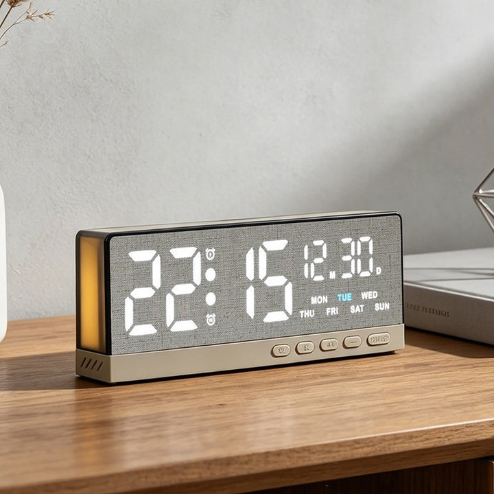 Digital Alarm Clock with Clear LED Display Kalsten