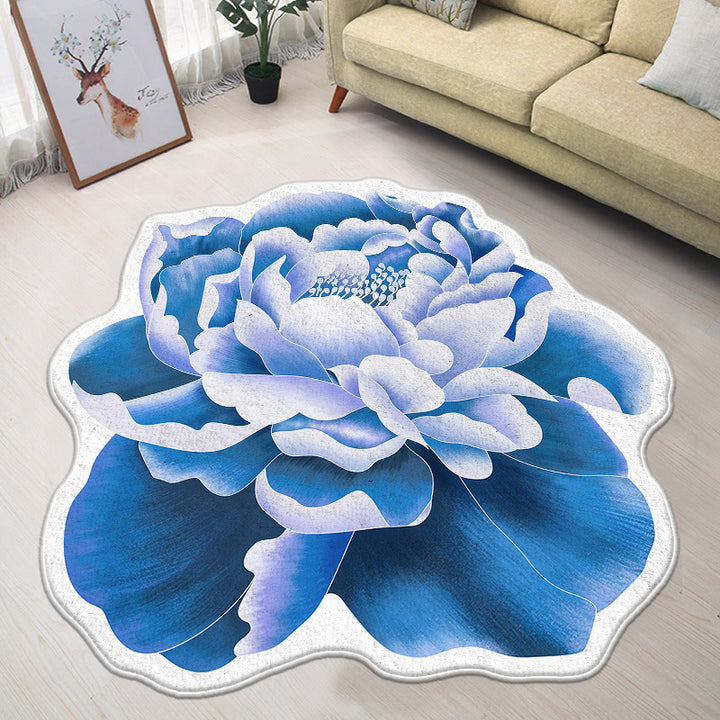Floral-Inspired Decorative Mat