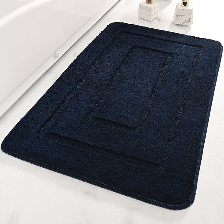 Plush Pile Bathroom Mat