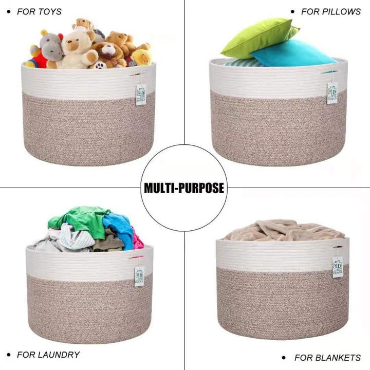Stylish storage basket made of durable material Kalsten