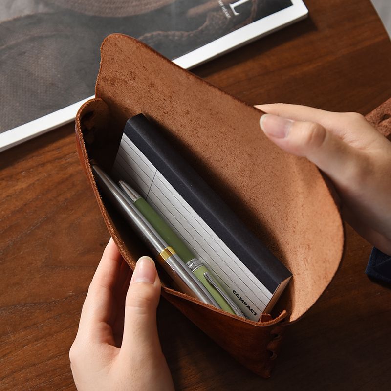 Premium Leather Pen Case