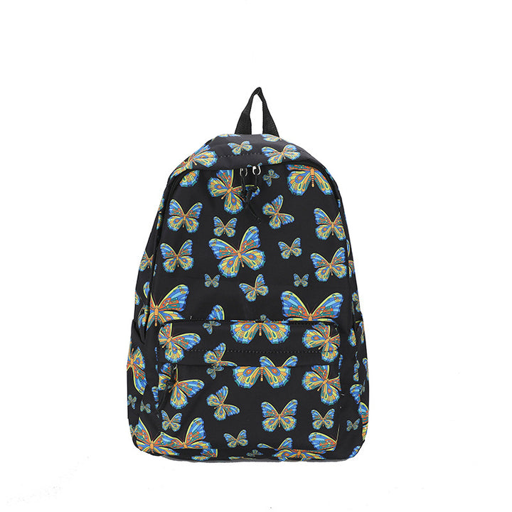 Artistic Butterfly Print Backpack Kalsten