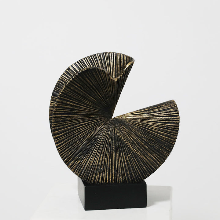 Abstract Spiral Decorative Sculpture