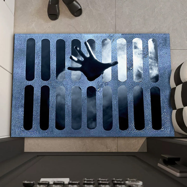 Halloween-Themed Decorative Mat