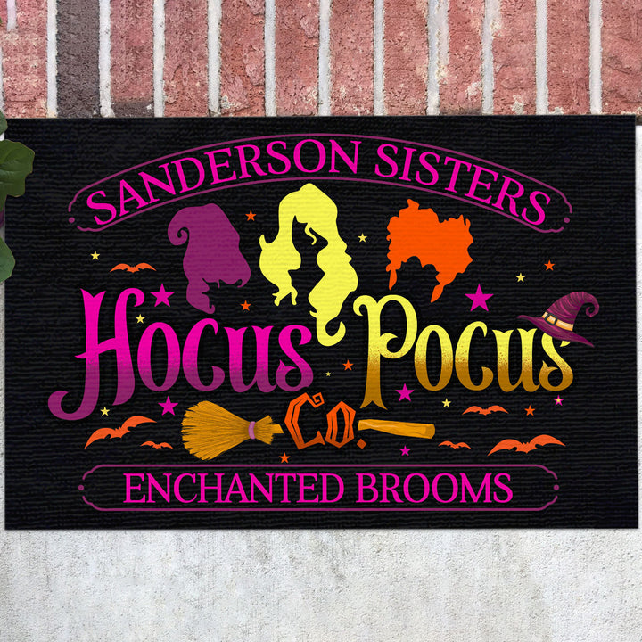 Halloween-Themed Welcome Mat
