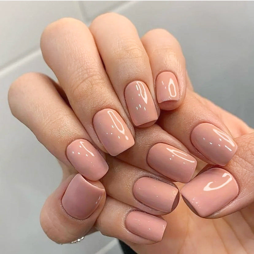 DIY Natural Look Press-On Nails Kalsten