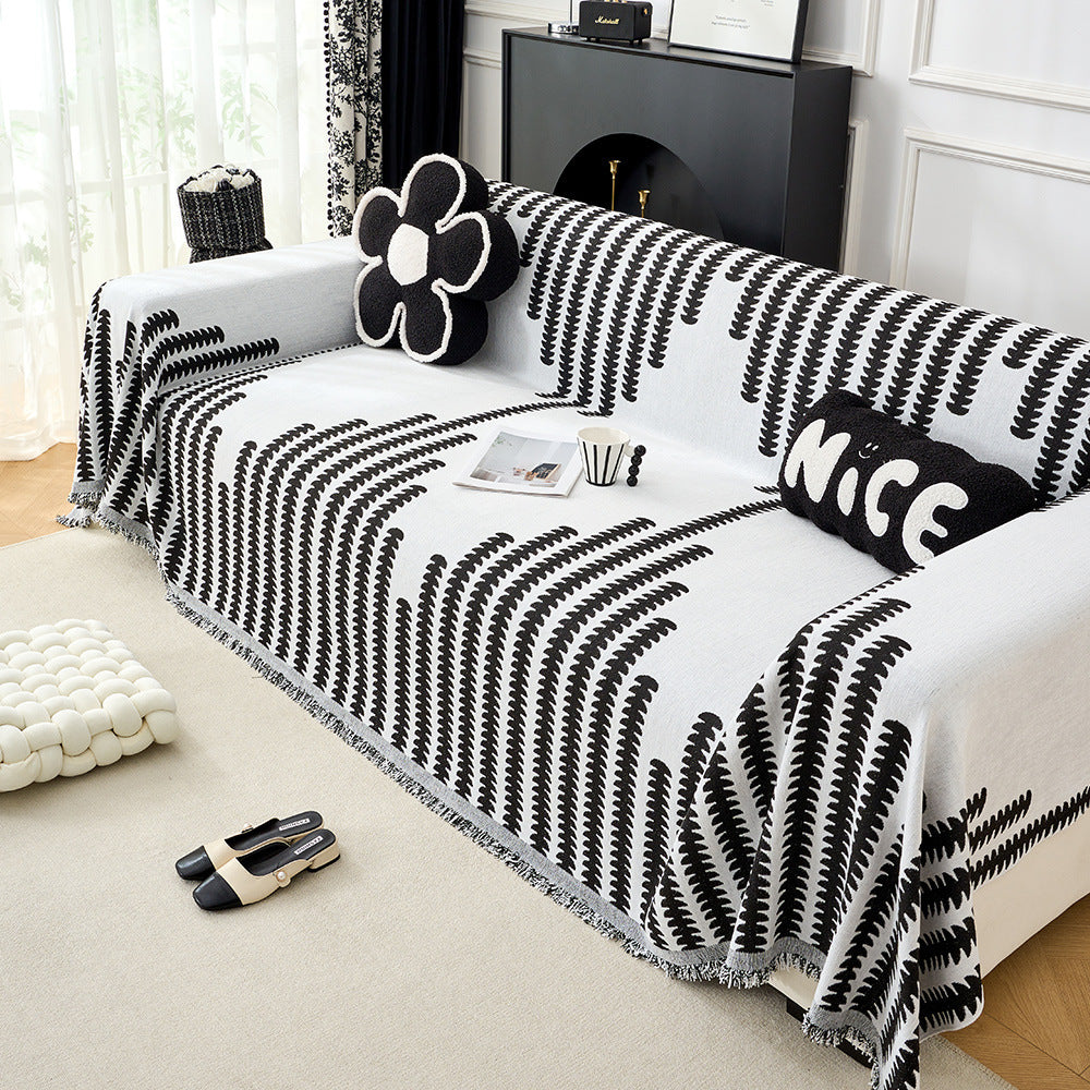 Decorative Woven Sofa Throw Blanket