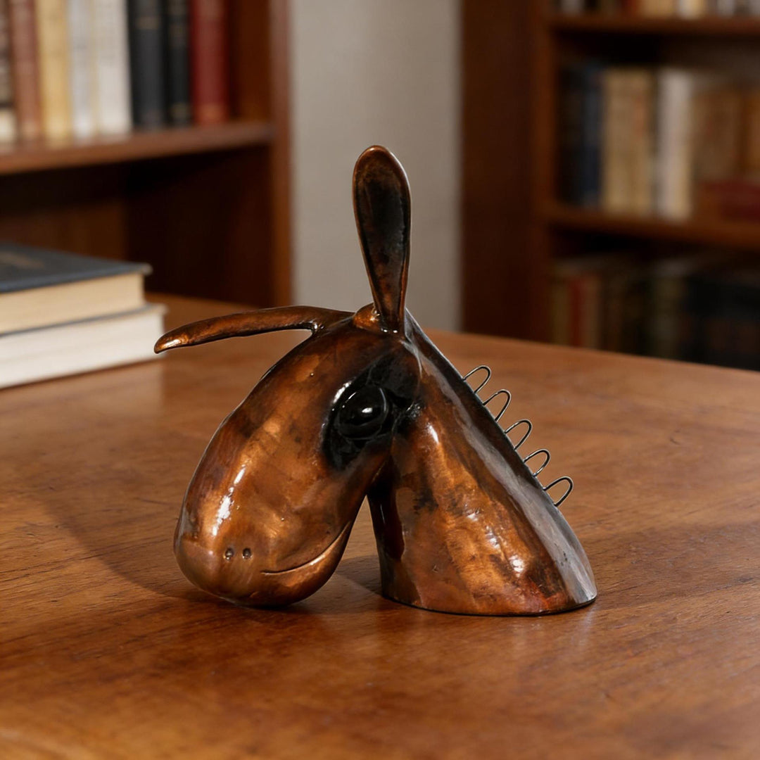 Classic Horse Head Sculpture