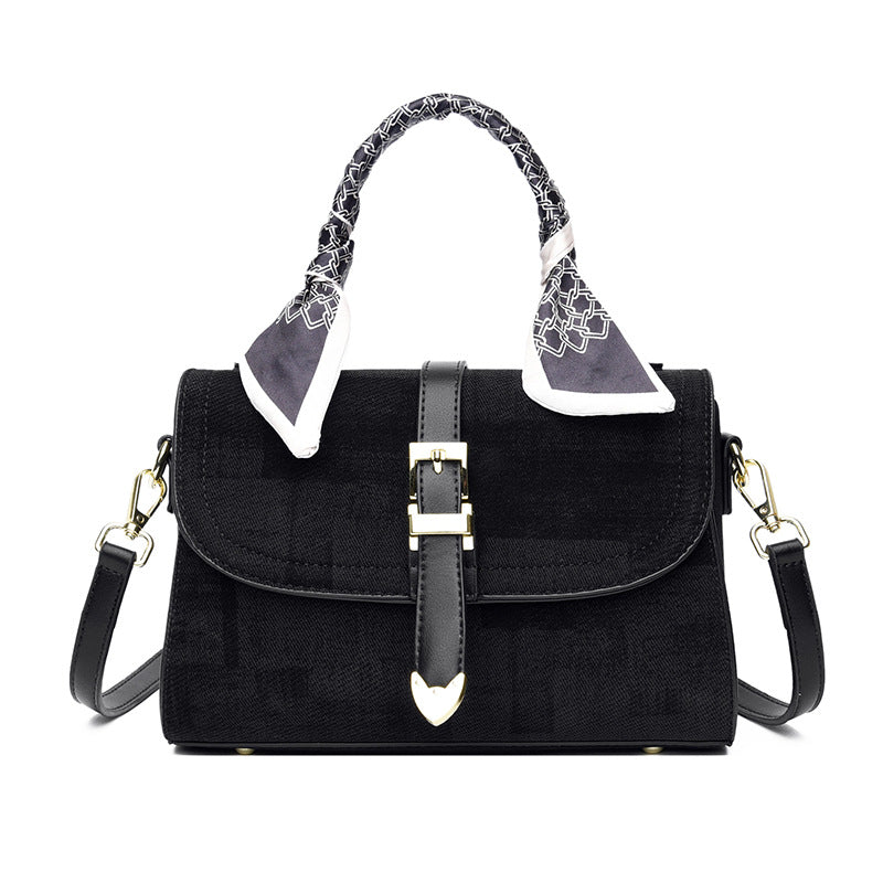 Decorative Scarf Accent Handbag Kalsten