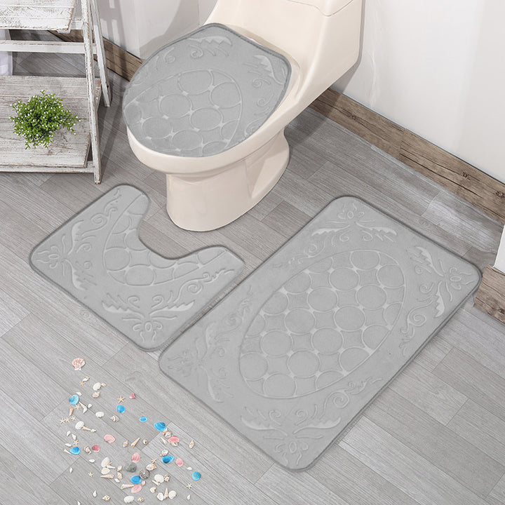 Bathroom Mat Set Kalsten