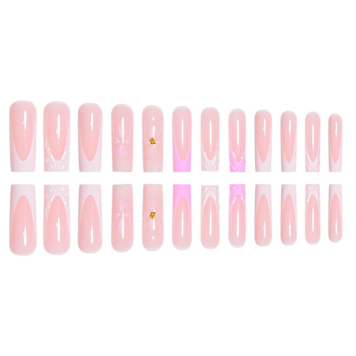Floral-Inspired 3D Press-On Nail Art Extensions Kalsten