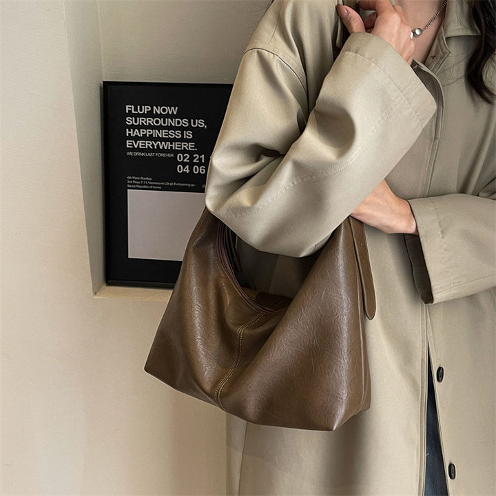 Soft Leather Shoulder Bag
