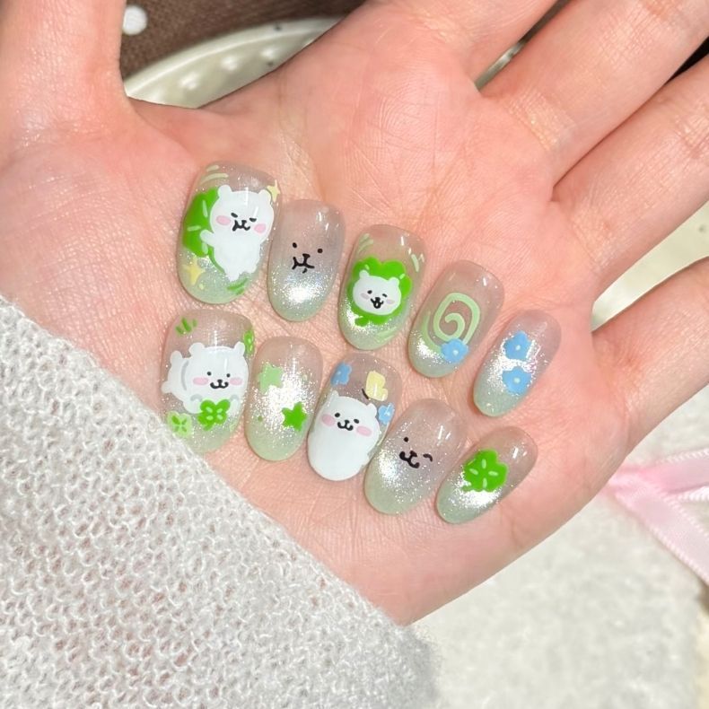 Artistic Ombre Glitter Nail Art Set Kalsten
