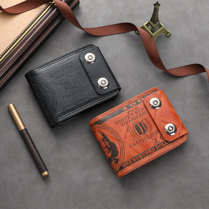 Artistic Embossed Leather Card Wallet Kalsten