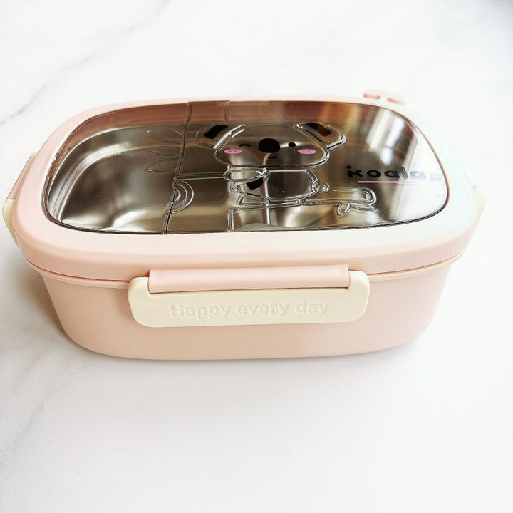 Cute Koala Design Stainless Steel Lunch Container