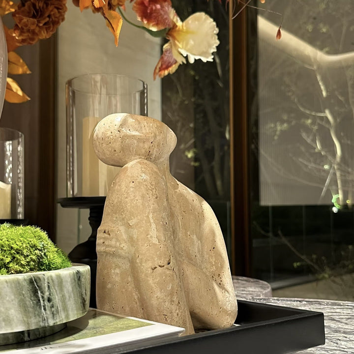 Artistic Abstract Embrace Sculpture