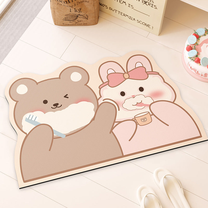 Cute Cartoon Character Floor Mat Kalsten