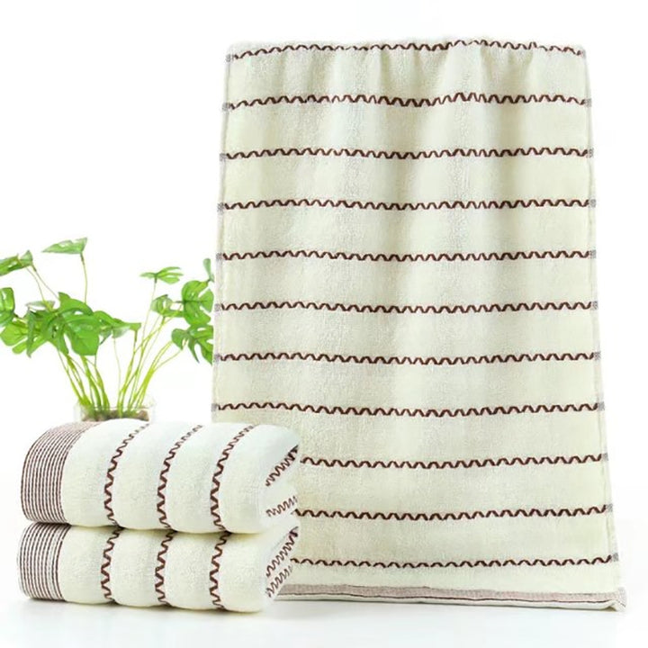 Care Towel With Stylish Stripe Pattern Kalsten