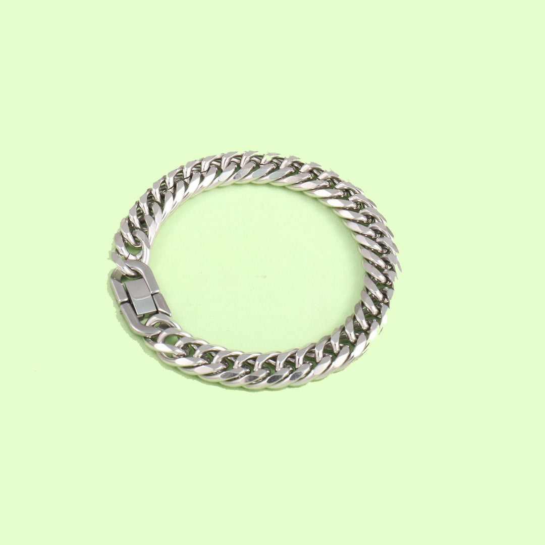 Bold Interwoven Chain Bracelet Kalsten