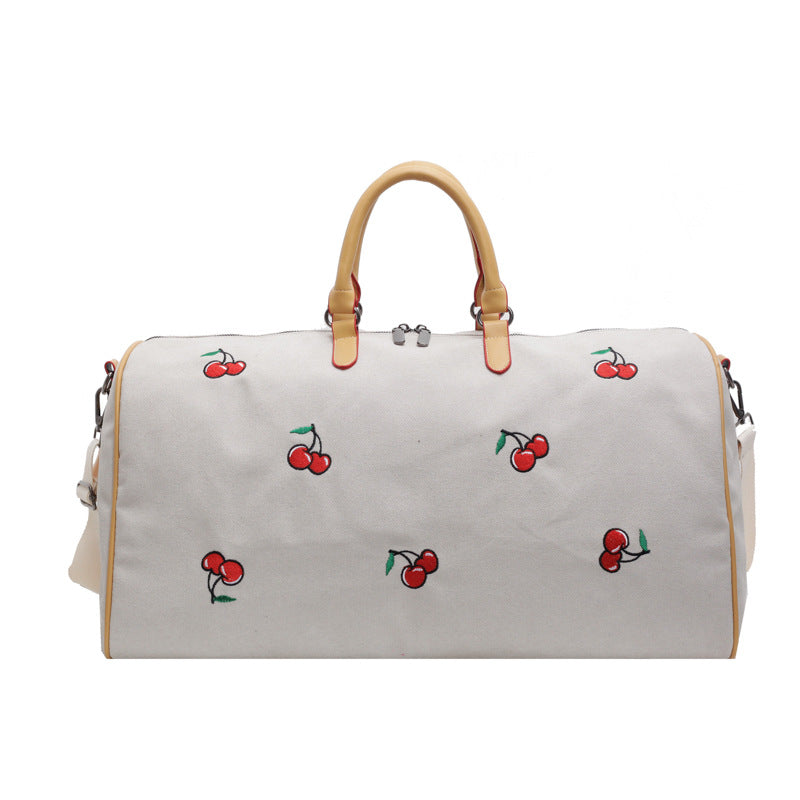 Elegant Embroidered Travel Duffle Bag Kalsten