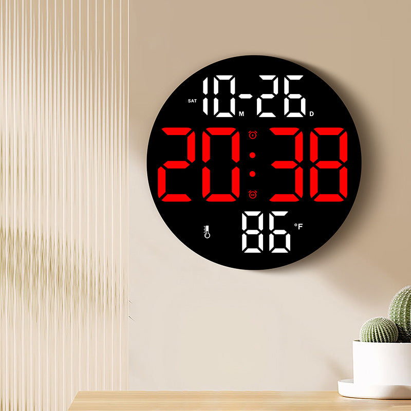 Digital wall clock with temperature and hygrometer function Kalsten