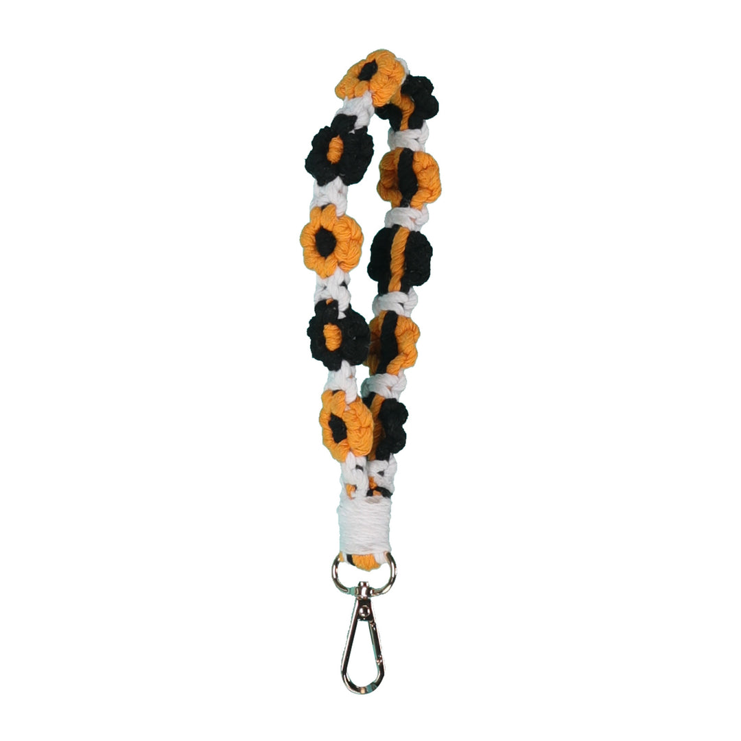 Floral Patterned Keychain