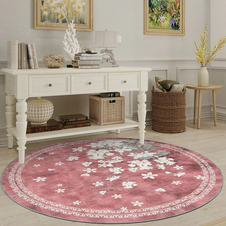 Artistic Floral Area Rug