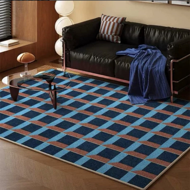 Geometric Patterned Area Rug Kalsten
