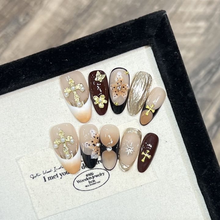 Reusable Press-On Nail Set Kalsten