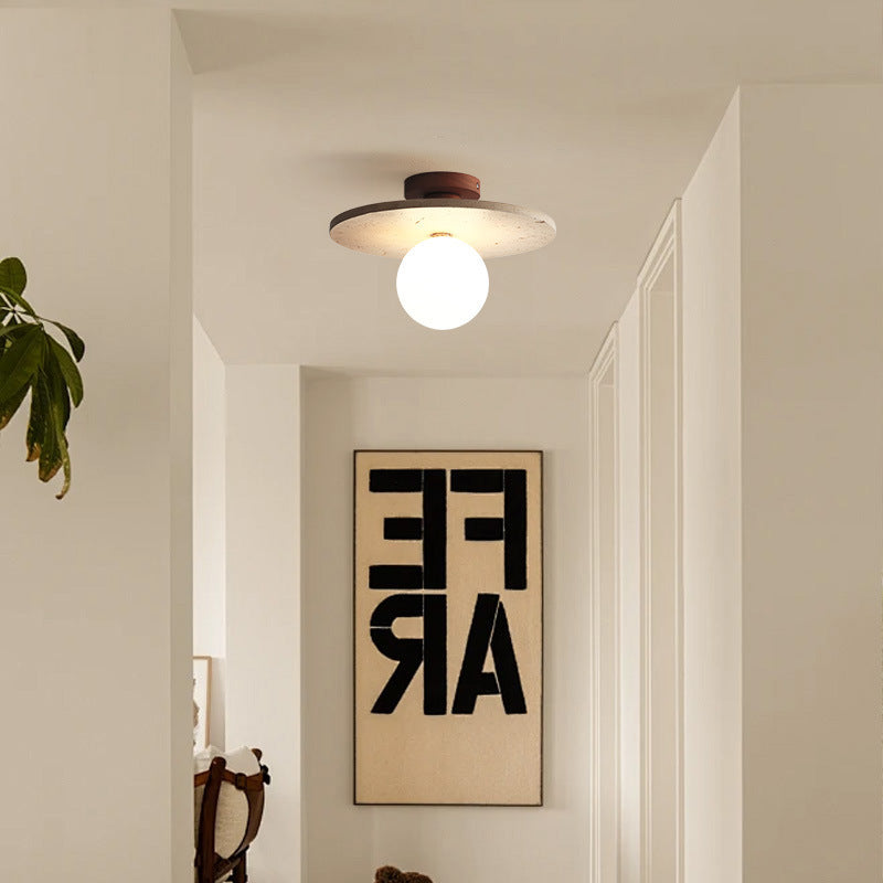 Modern Stone Ceiling Light
