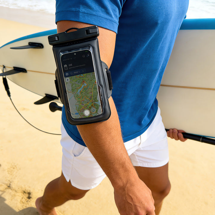 Waterproof smartphone case with transparent viewing window Kalsten