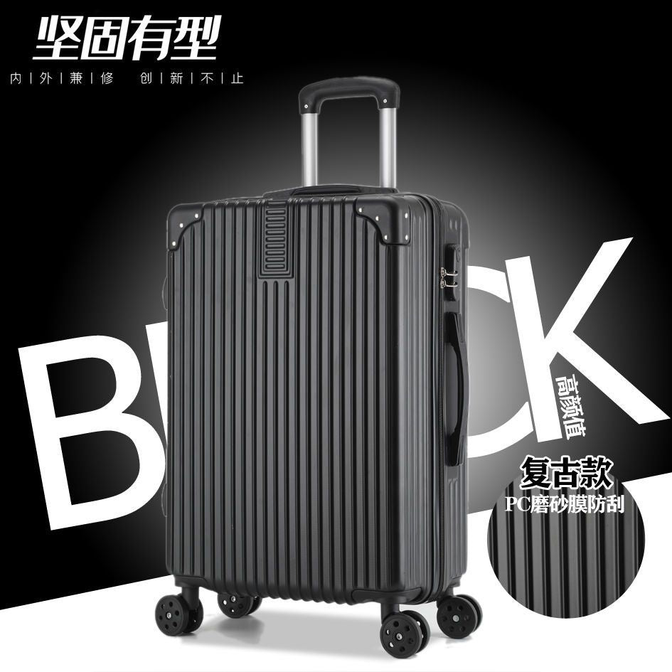 Hard-shell suitcase with 360-degree wheels and security lock Kalsten