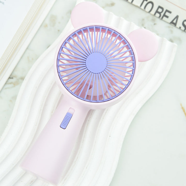 Portable Deer-Themed Handheld Cooling Fan Kalsten