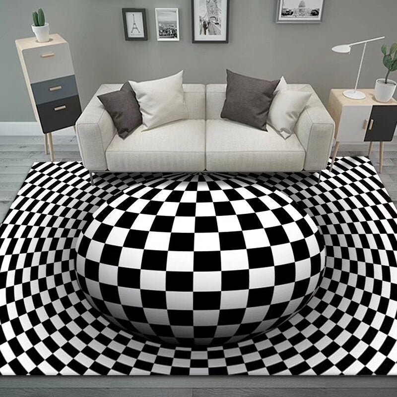 3D Optical Illusion Area Rug