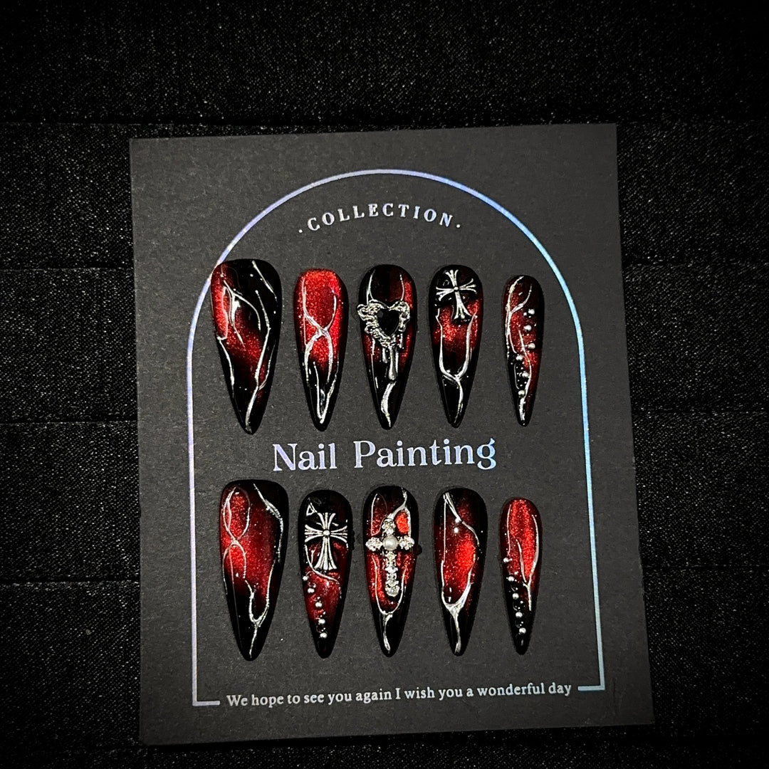 Gothic Artistry Press-On Nail Set
