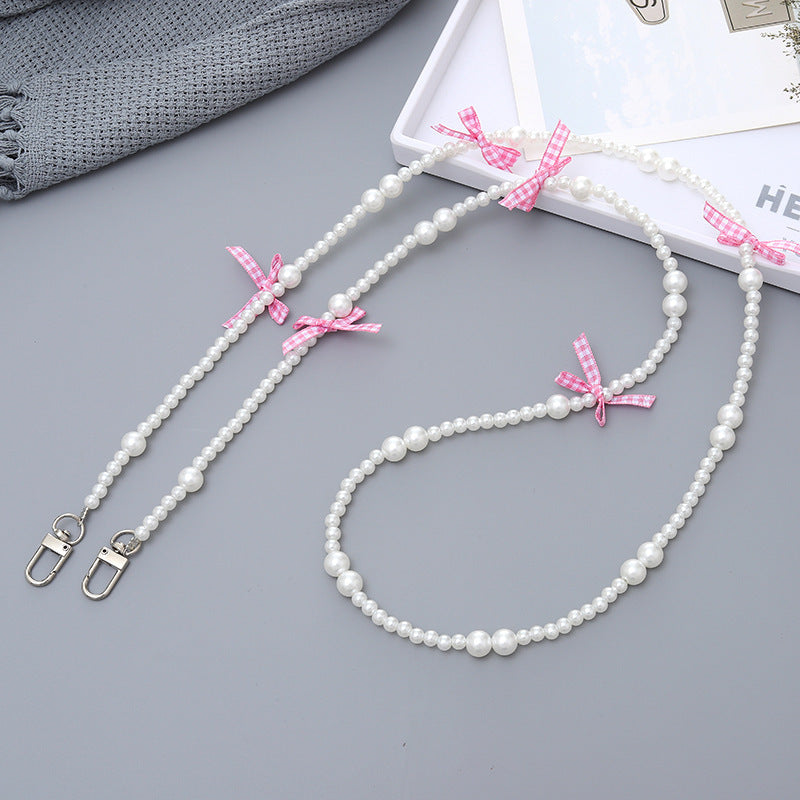Elegant Pearl and Silver Necklace Kalsten