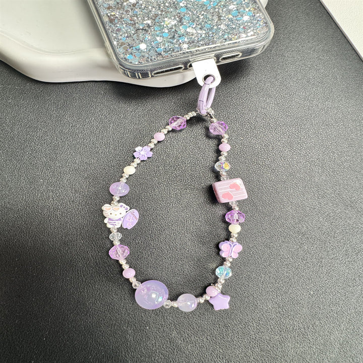 Decorative Charm Beaded Phone Chain Kalsten